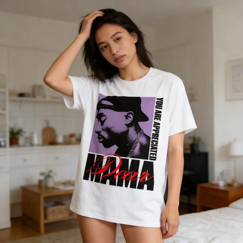 Official Tupac Dear Mama Appreciated T-Shirt