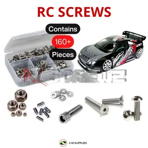 RCScrewZ Stainless Screw Kit ass002 for Team Associated Nitro TC3 RTR/Factory (#2034/2035) | SET