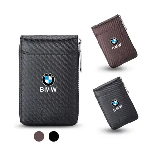 PU Leather Car Driving Documents ID Card Holder Purse Wallet Case for Bmw X Series, Stylish & Durable Design, Perfect Gift Idea