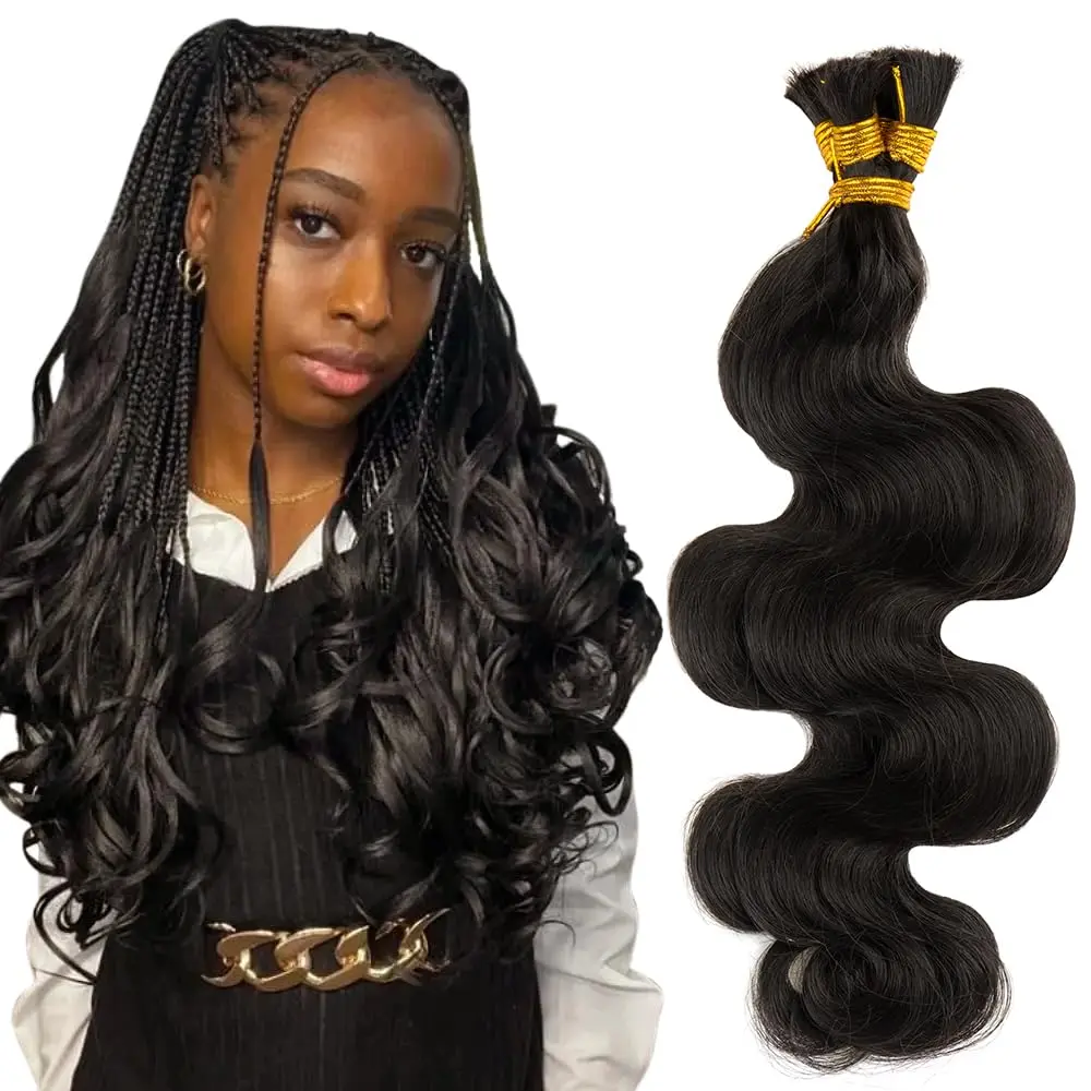 GK Body Wave Braiding Hair Human for Boho Braids Bohemian  display picture 1