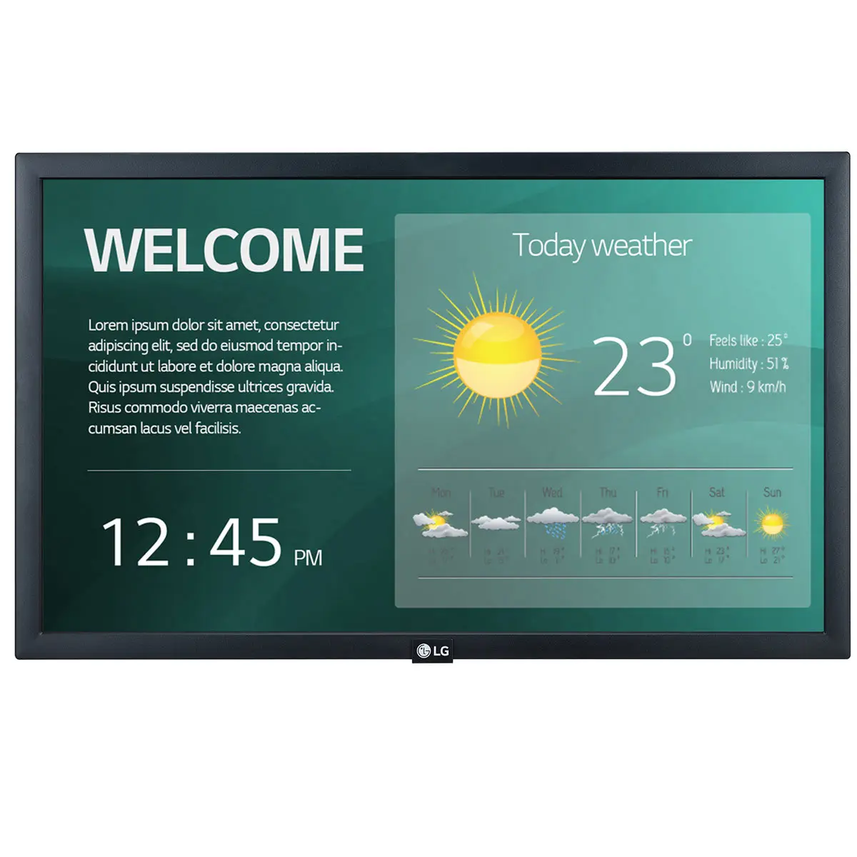 LG SM3G 21.5" Full HD Digital Signage IPS Information Display