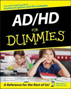 USED-Ad/Hd for Dummies by Strong, Jeff (Paperback)