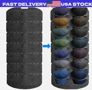 14 Hat Rack Organizer Baseball Holder Storage Hanger Door Wall Coat Caps Stands