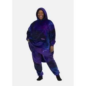 THE COMFY Lounge Set - Wearable Blanket Hoodie + Blanket Sweatpants, Loungewear, Womenswear, Machine Washable, One Size Fits Most, Seen on Shark Tank, Great Gift