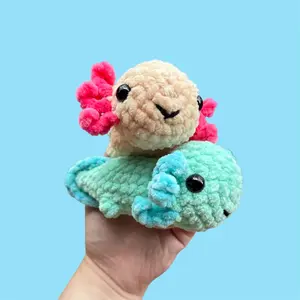 Crochet Axolotl