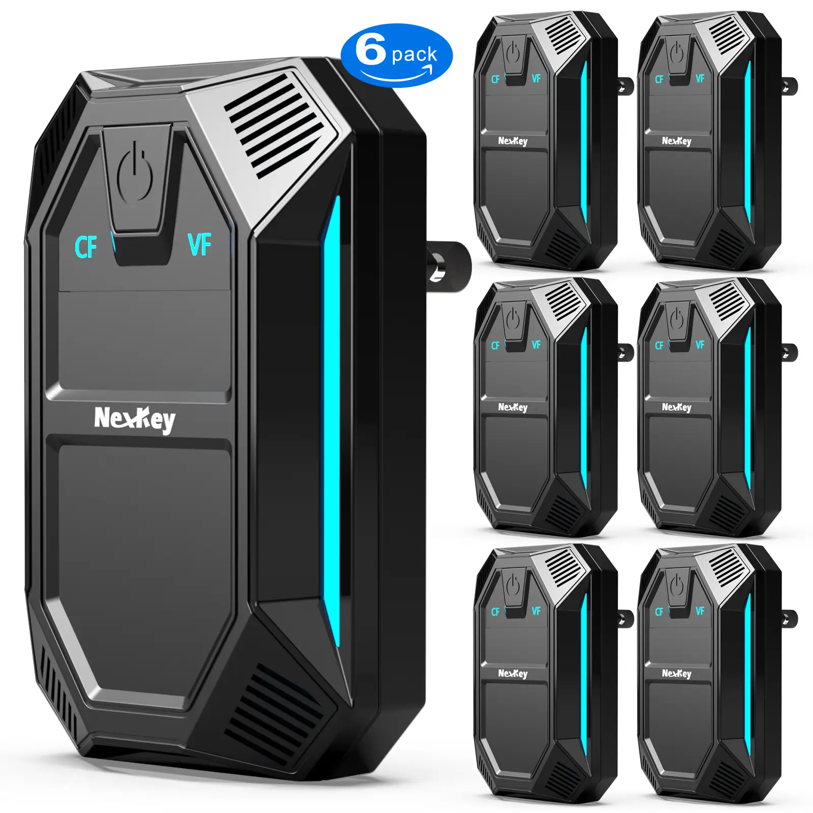 2025 Upgraded Version Ultrasonic Pest Repeller Indoor Ultrasonic Repellent for Roach Rodent Mouse Bugs Mosquito Mice Spider Ant Electronic Plug in Pes