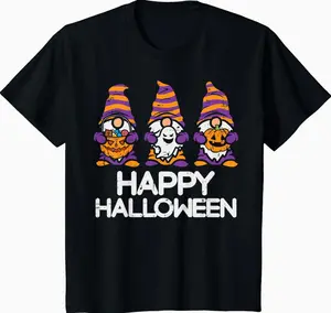 Nordic Gnomes Happy Halloween Costume Garden Men Women Kids T-Shirt 2HV