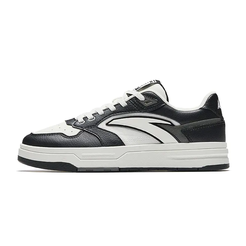 Anta Street Play LITE Classic Color Block Low-Top Skate Shoes for Women with Anti-Slip and Wear-Resistant Design Trending Shoes, House White Official Shoes to Get / Maison Mihara Verifiable, with credentials and supporting global authentication