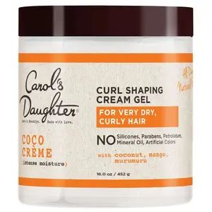 Carol's Daughter Coco Crème Curl Shaping Cream Gel - Define and Hydrate Curls for All-Day Hold