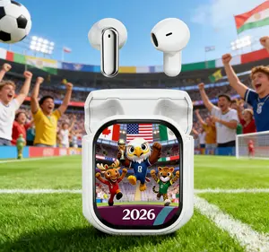 Wireless Earbuds Bluetooth 5.4, In-ear Sports Headphones with LED Display Charging Case, 40H Battery Noise Cancelling Stereo Bass Waterproof for Gym Running Travel