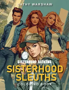 Sisterhood Sleuths Coloring Book