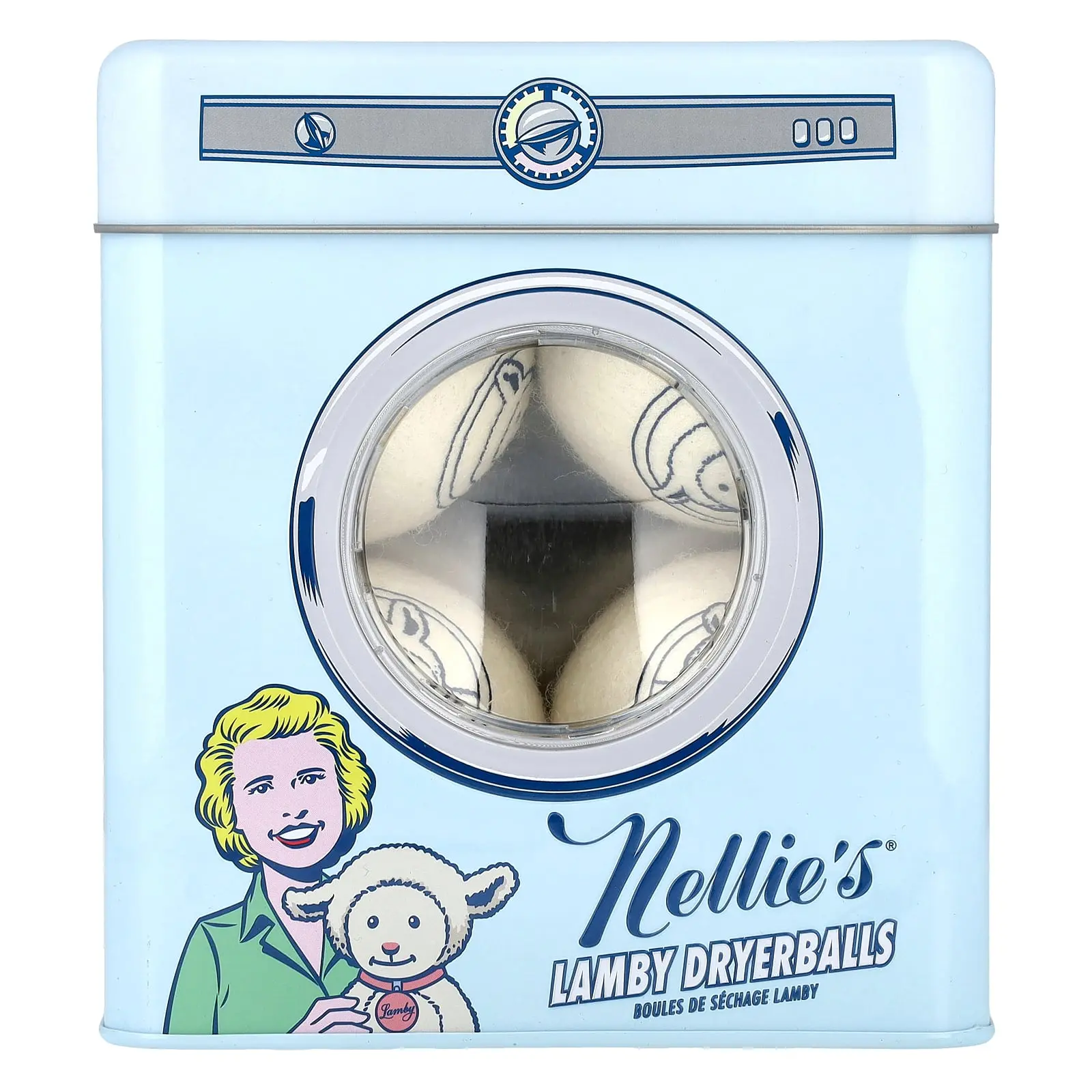 Nellie's Lamby Dryerballs, 4 Pack Nellie's Lamby Dryerballs, 4 Pack