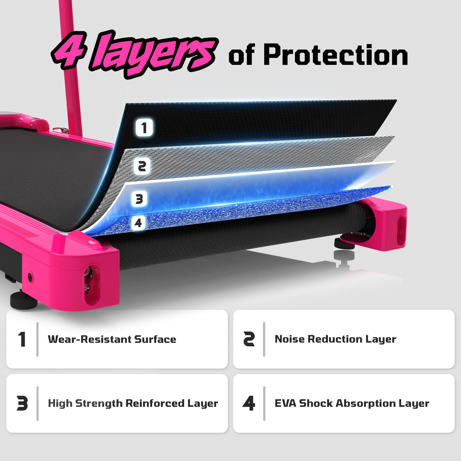 Yagud Treadmill with Incline, Walking Pad with Handle Bar, 265lbs Walking Pad, Portable Folding Walking Treadmills for Home/Office with Low Noise Yagud Treadmill with Incline, Walking Pad with Handle Bar, 265lbs Walking Pad, Portable Folding Walking Treadmills for Home/Office with Low Noise