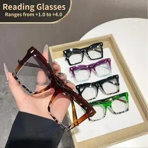 Reading Eyeglasses Stylish High Definition Reading Eyewear Comfortable and Portable Unisex Magnifying Glasses Value Multi-pair Set for Everyday Use