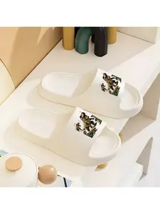 Jurassic Dino Adventure Slippers Fun T Rex Dinosaur Print Cozy Indoor Shoes for Kids and Adults Soft Non Slip sole Cute Prehistoric Animal Footwear Perfect Gift for Dino Lovers