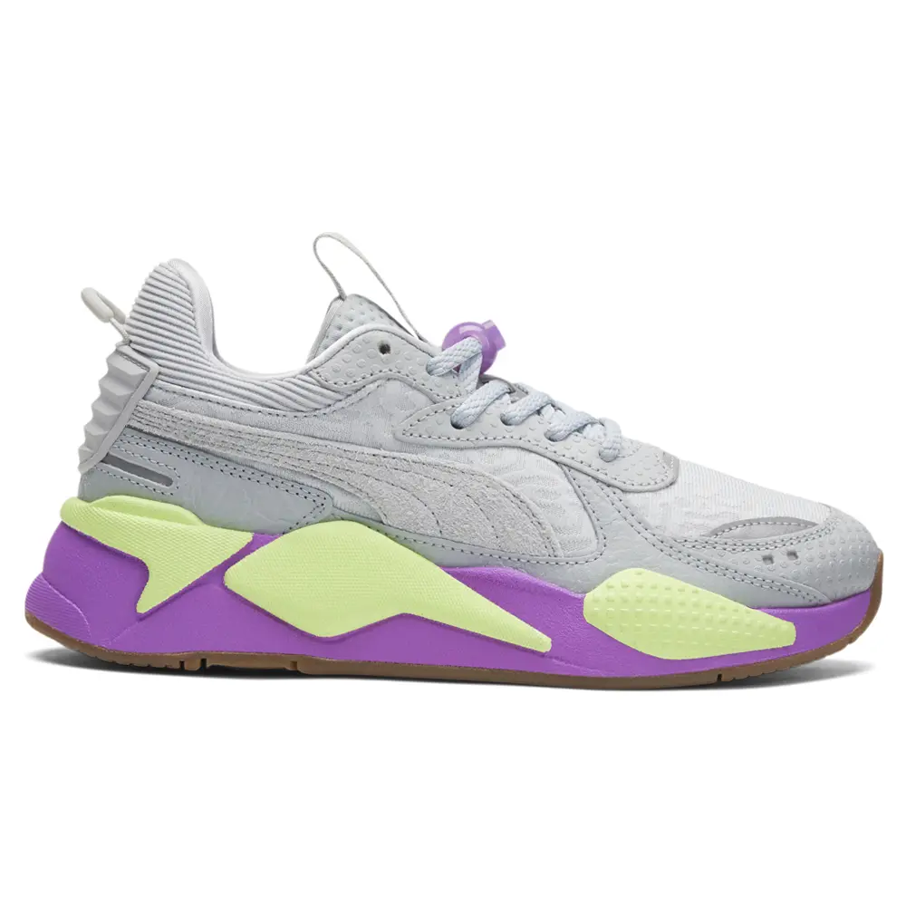 PUMA Womens X Ron Funches Rs X Lace Up Sneakers Shoes Casual - Grey