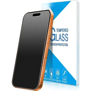 [2-Pack Matte Screen Protector for  17 Pro Max Tempered Glass, Anti-Fingerprint, Smooth as Silk, Anti Glare, Easy to Install, Anti-Reflection