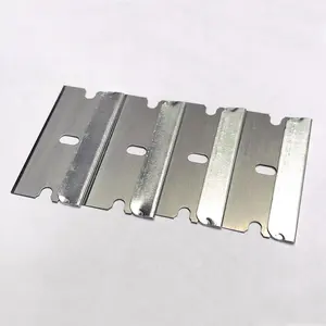 Stainless Steel Single Edge Razor Blade, 100pcs Glass Scraper Blade, Cleaning Blade, Mobile Phone Repair Blade, Hand Tool Accessories, Cutting Supplies
