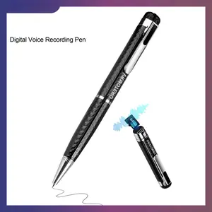 64GB Smart Digital Pen Voice Recording, One-Touch Operation, Noise Reduction and Voice Changer, Large Storage, Replaceable Ink Cartridges, Essential for Office and Work Use