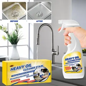 Multi-Purpose Cleaner- Effective Multi-Purpose Cleaner with Spray Nozzle Spray & Towel for Kitchen, Household, Oven, Stove, Range Hood, Sink
