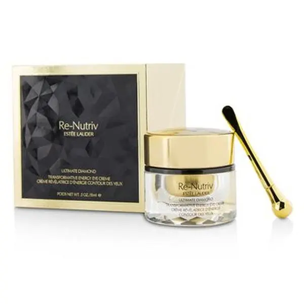 ESTÉE LAUDER Re-Nutriv Ultimate Diamond Transformative Energy Eye Cream, Collagen-Infused, Moisturizing Anti-Aging Ageless Eye Treatment, Moisture, Radiance Eye Treatments