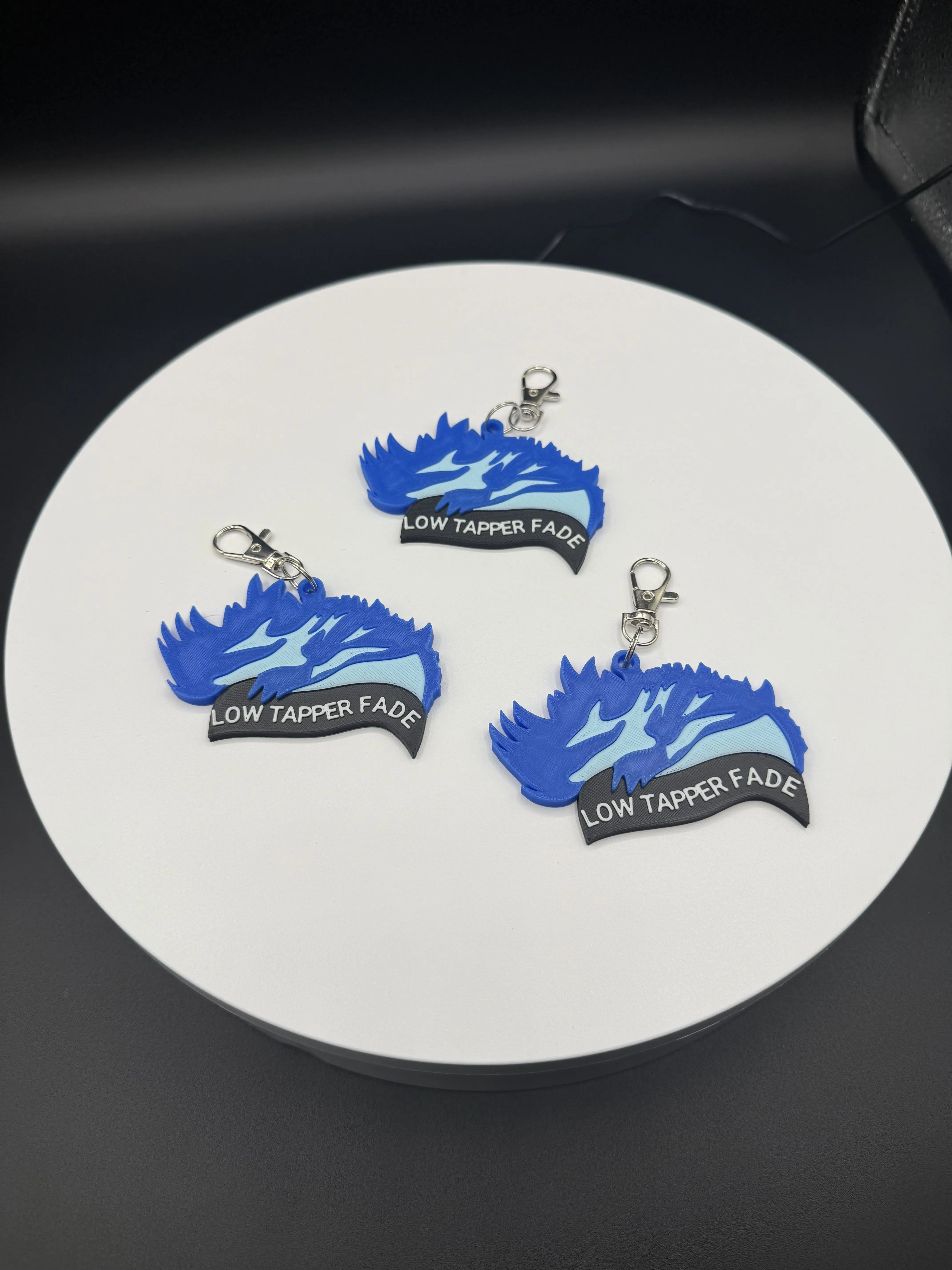 Low Taper Fade Meme Keychain - Funny Fortnite Gamer Gift - TikTok Inspired Accessory
