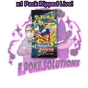 Crown Zenith Booster Pack (Ripped Live)