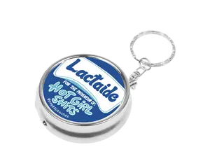 Page's Peaches Lactaid Pill Case with 3 Way Divider for Traveling pill organizer