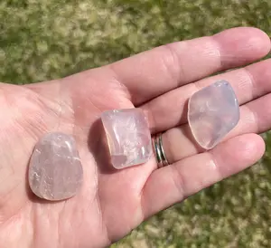 Blue Rose Quartz Tumbled Crystal
