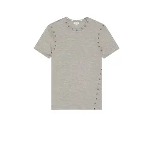 Jaded London Stud Mist Tee in Grey