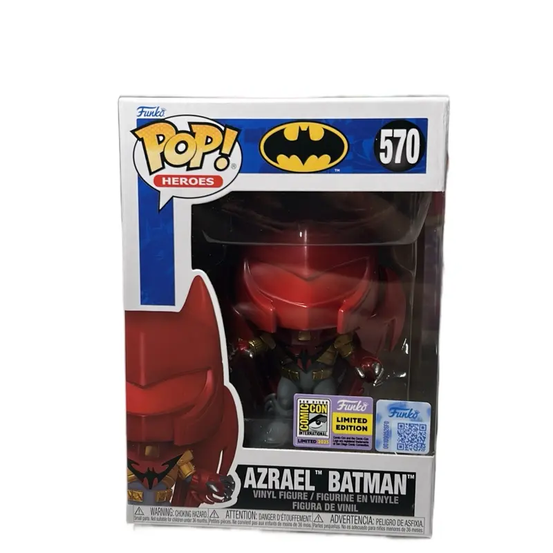 Funko Pop Vinyl Collectible Figure - Azrael Batman with SDCC Con Sticker, Superhero Figure