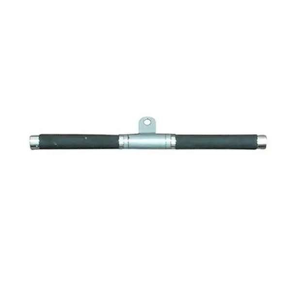 20" Rotating Straight Bar - Cable Attachment - Muscle D Fitness - Premium Grip