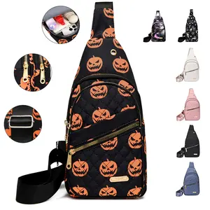 【Local Delivery】Maxoner Women Crossbody Purse Trendy Small sling chest bag multi zipper pockets Stylish Chic Quilted Design Adjustable Shoulder Strap Shopping Playgrounds