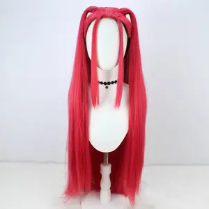 Movie Kpop Anime Cosplay Wigs, Long Hair, Heat Resistant Synthetic Wigs, Carnival Props, Model Xinghao, Ca Prop 65 Re No