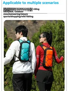 Lightweight Cycling Backpack, Waterproof Multi-Layer Breathable Shoulder Bag, Outdoor Mountain Bike Running Sports Bag, Unisex