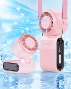 3-in-1 Mini Portable Turbo Fan, Rechargeable Handheld Pocket Fan with 5 Speeds & Up to 12H Battery, Small Personal Fan for Travel, Concerts, Office, Vacation & Mother’s Day Gift