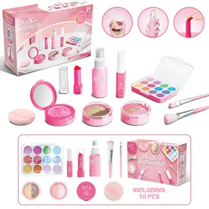 Kids Makeup Toy Set, 1 Box Simulation Makeup Toy, Pretend Play Cosmetic Toy, Makeup Accessories, Birthday Gift for Girls,Simulated Makeup,Christmas Gift