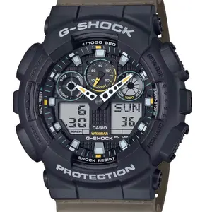 G-Shock GA100TU1A3CR Green Band CR1220