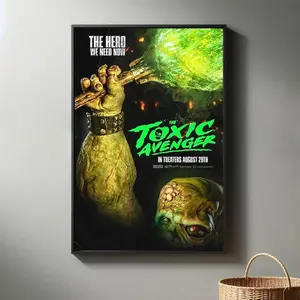 The Toxic Avenger Movie Poster | High Quality Canvas Print I 2025 Movie Poster | Modern Room Decorative Arts | Popular Film Gift