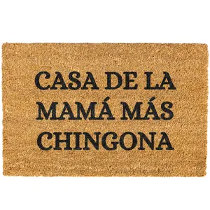Casa De La Mama Mas Chingona doormat, Welcome Mat, Funny Spanish Doormat