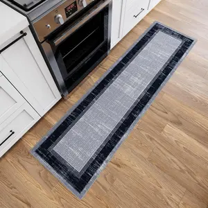 Kitchen Rug, Non-slip Kitchen Mat, Rectangle Home Decor Floor Mat, Decorative Carpet for Home Living Room Bedroom Kitchen