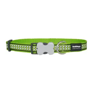 Red Dingo Reflective Small Dog Collars