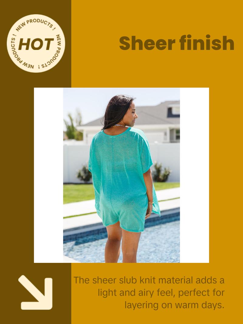 Warm Days, Cool Nights Top in Kelly Green