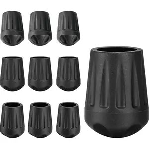 Hardware tools 10 Pcs Camping Chair Leg Tips Non-Slip Chair Leg Cover Caps Outdoor Folding Table Feet Replacement Protector Pads for Camping Picnic Hiking Fishing Lawn
