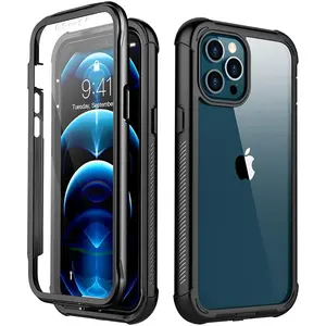For iPhone 12 Pro Max 12 Mini Case Shockproof Waterproof Screen Protector Cover