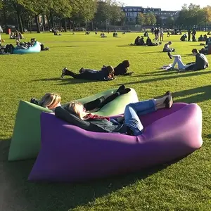 Quick Inflatable Single Sofa, Portable Folding Chair, Lightweight Design, Ideal for Outdoor Camping, Travel, Relaxation