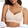 OEAK｜Jelly Bra, Leopard Print, Wireless Bras, Seamless Bra, Natural Lift & Buttery Soft