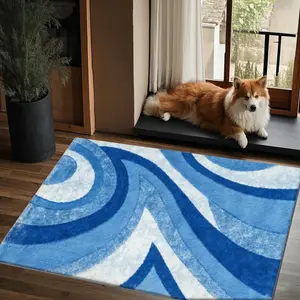 Velvet soft and comfortable patterned printed carpet, suitable for multiple scenarios, available in various sizes, soft and non-shedding, Decorative Rugs