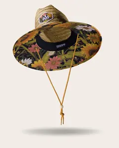 Woodstock UPF50+ Lifeguard Straw Hat