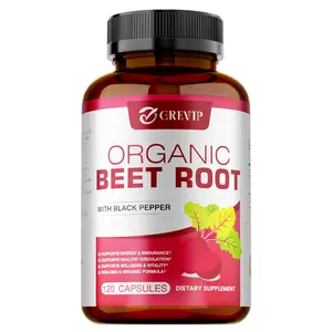 Organic Beetroot with Black Pepper - Non-GMO - Supports Health- Supports Cardiovascular Health